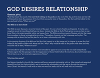 GOD DESIRES RELATIONSHIP